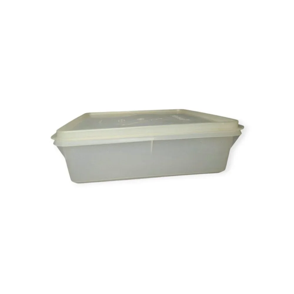 Vintage Tupperware Square Storage Container with Lid 515-2 10